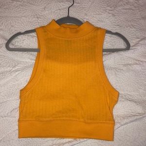 forever 21 brand new high neck sleeveless crop top